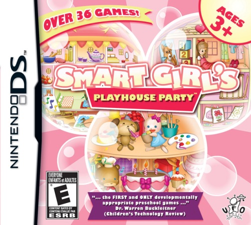 Smart Girl's Playhouse Party box art for Nintendo DS
